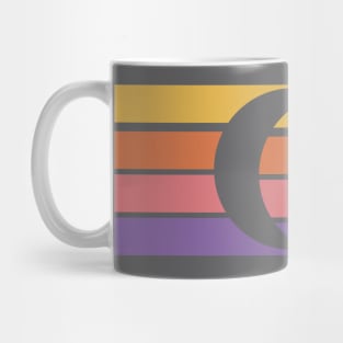 Moon Retro Style Design Mug